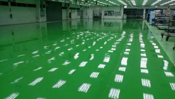 พื้น Epoxy Self-Leveling สำหรับ คลังสินค้า - บริษัท เจ.เอ็น.คอลซัลแตนท์ กรุ๊ป - บริการติดตั้งและจำหน่ายระบบเคลือบพื้นโรงงานอุตสาหกรรมทุกประเภท ด้วยทีมงานมืออาชีพ ประสบการณ์กว่า 10 ปี รับประกันคุณภาพตามมาตรฐาน HACCP และ GMP